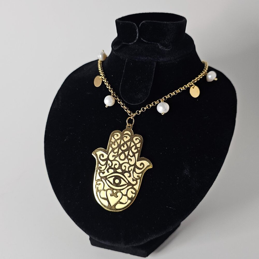 Hamsa Necklace